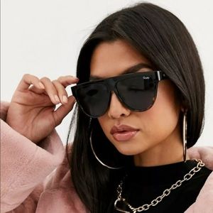 quay flat top sunglasses